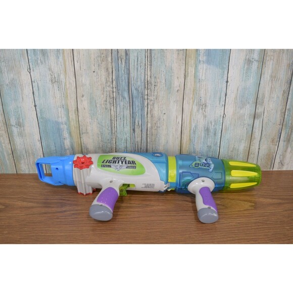 Disney Store Buzz Lightyear Blaster Toy Story Gun Lights & Sounds Works 2011 - Picture 10 of 14